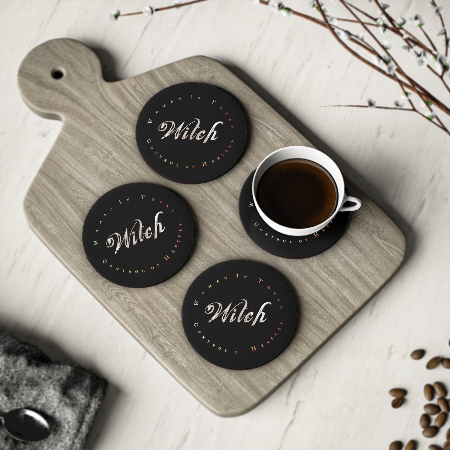 Witch Coasters - Witchy Kitchens