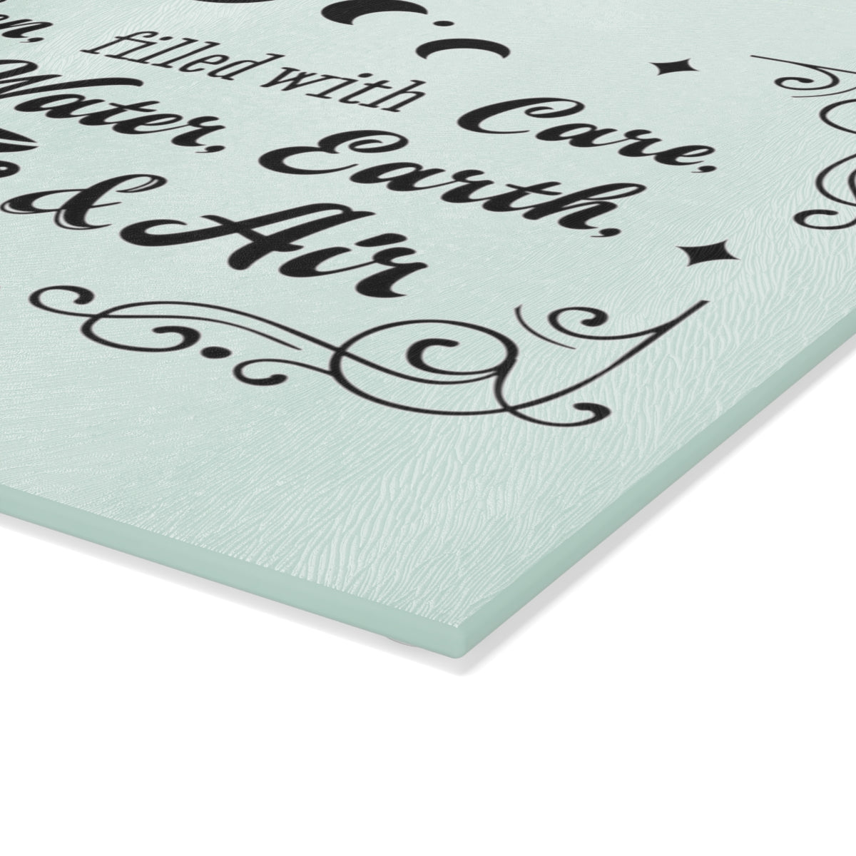 In My Kitchen Glass Cutting Board - Witchy Kitchens