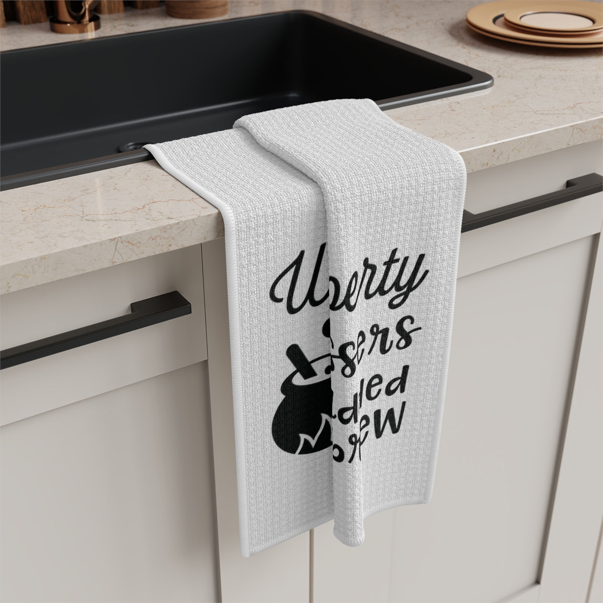 Trespassers Tea Towel - Witchy Kitchens