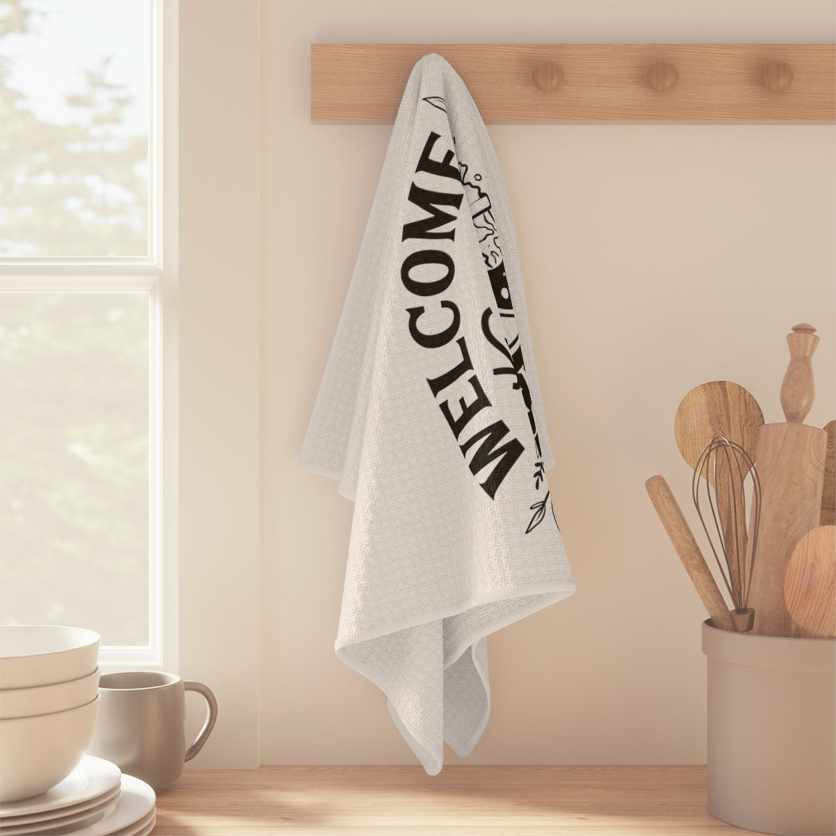Magic Kitchen Tea Towel - Witchy Kitchens
