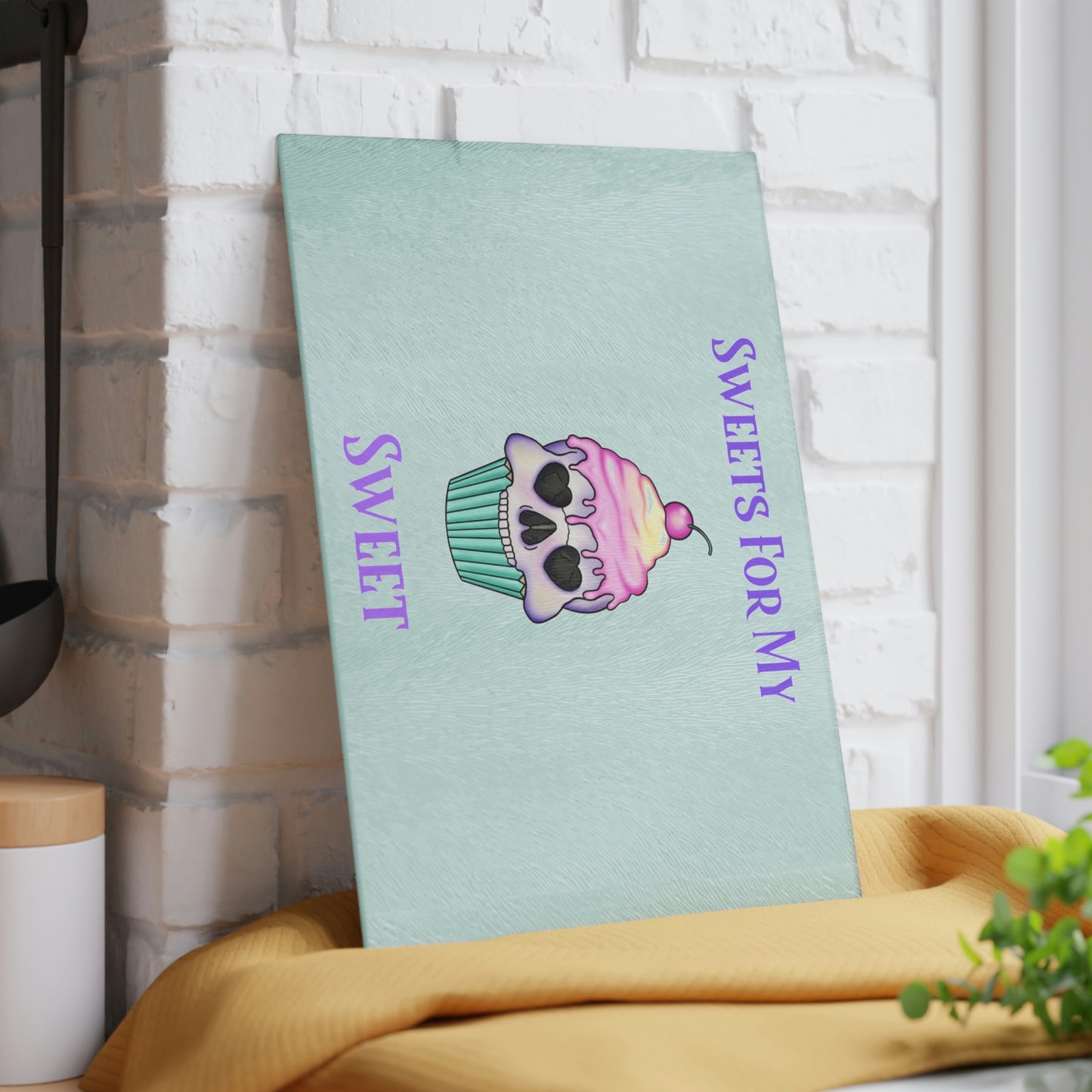 Sweets Glass Cutting Board - Witchy Kitchens
