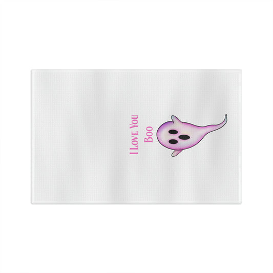 White Boo Tea Towel - Witchy Kitchens