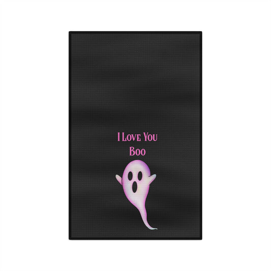 Black Boo Tea Towel - Witchy Kitchens