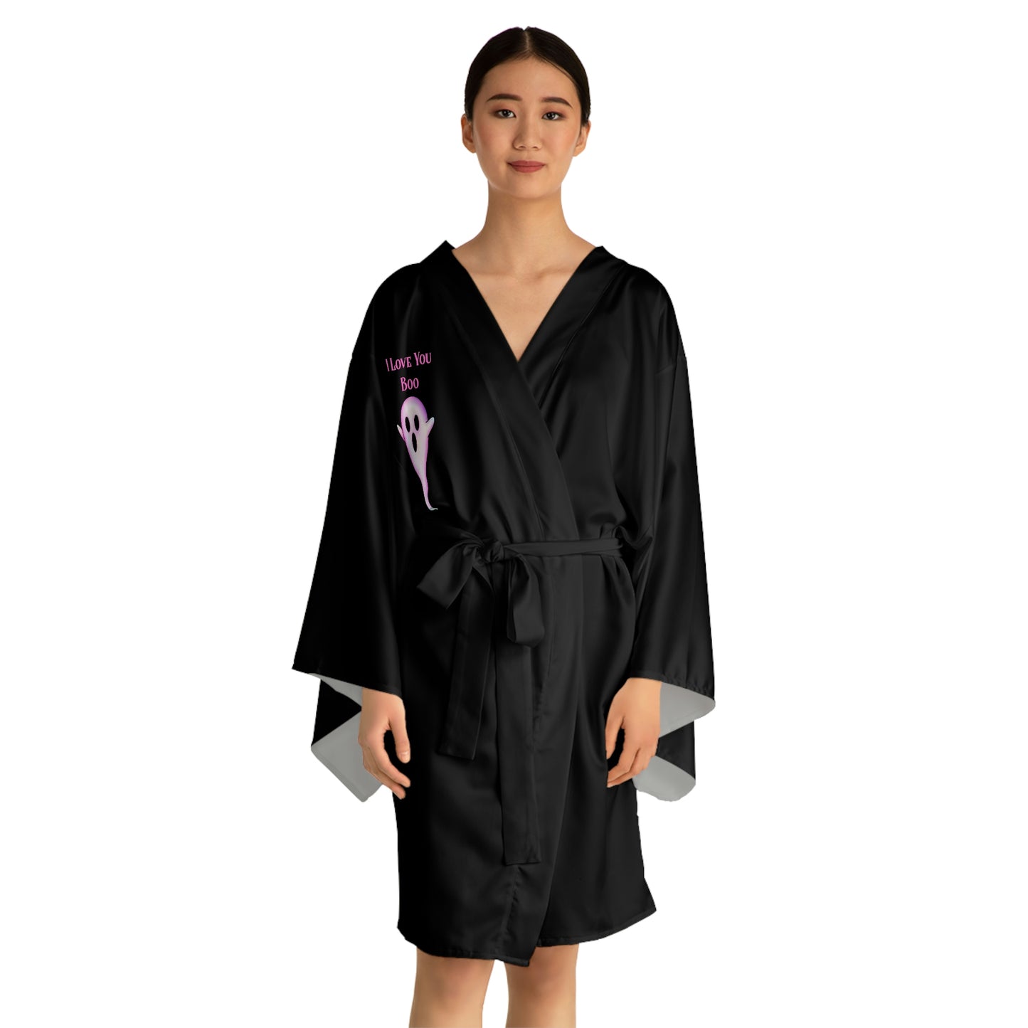 I Love You Boo Black Robe - Witchy Kitchens