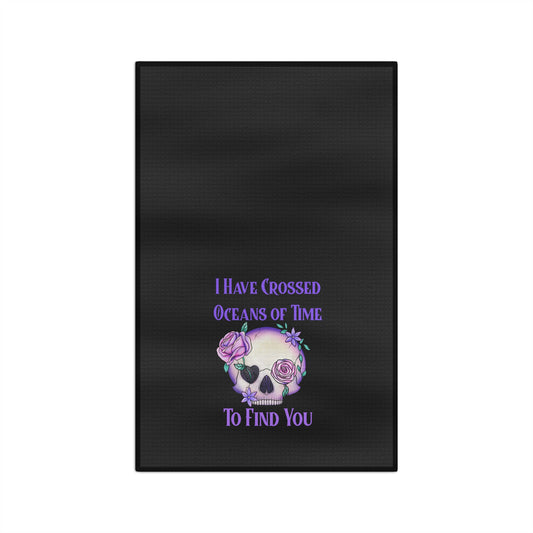 Oceans Black Tea Towel - Witchy Kitchens