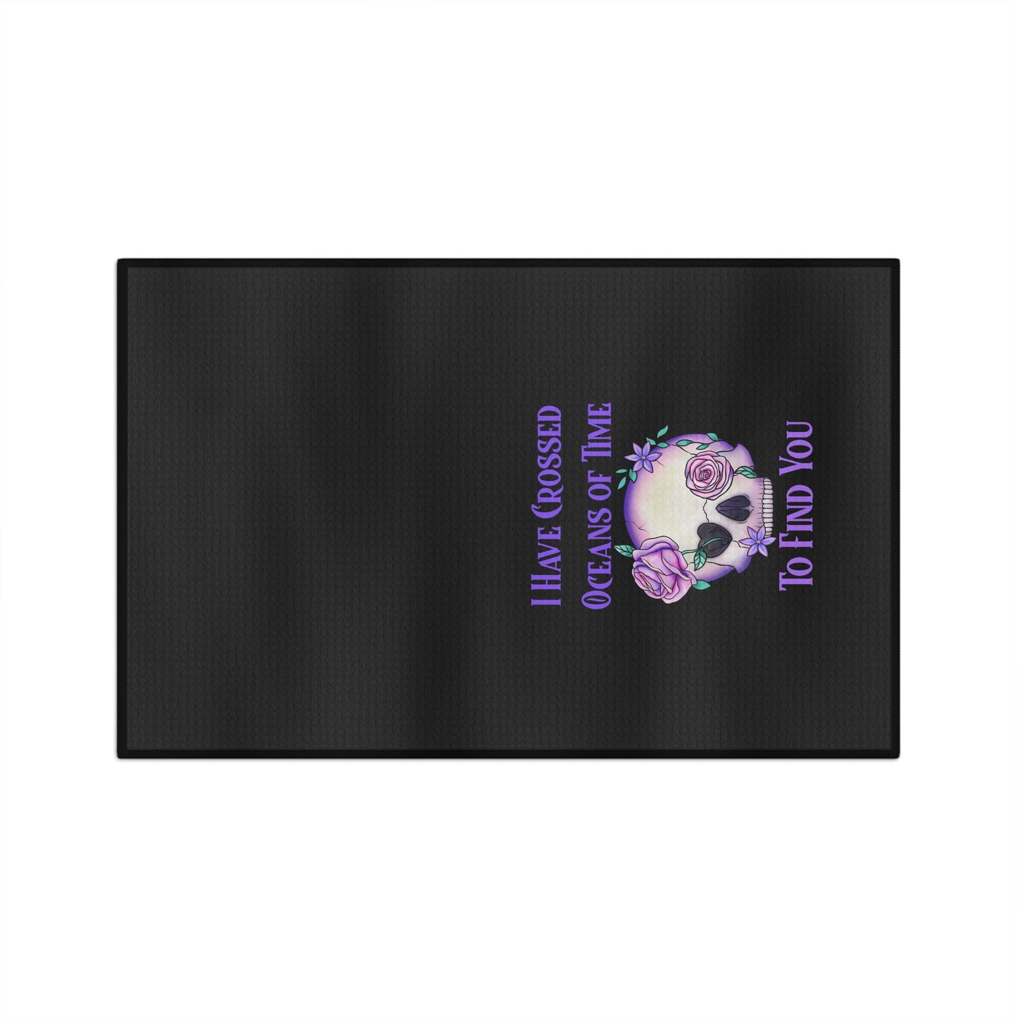 Oceans Black Tea Towel - Witchy Kitchens