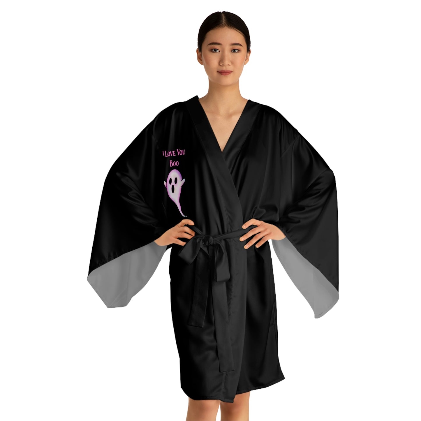 I Love You Boo Black Robe - Witchy Kitchens