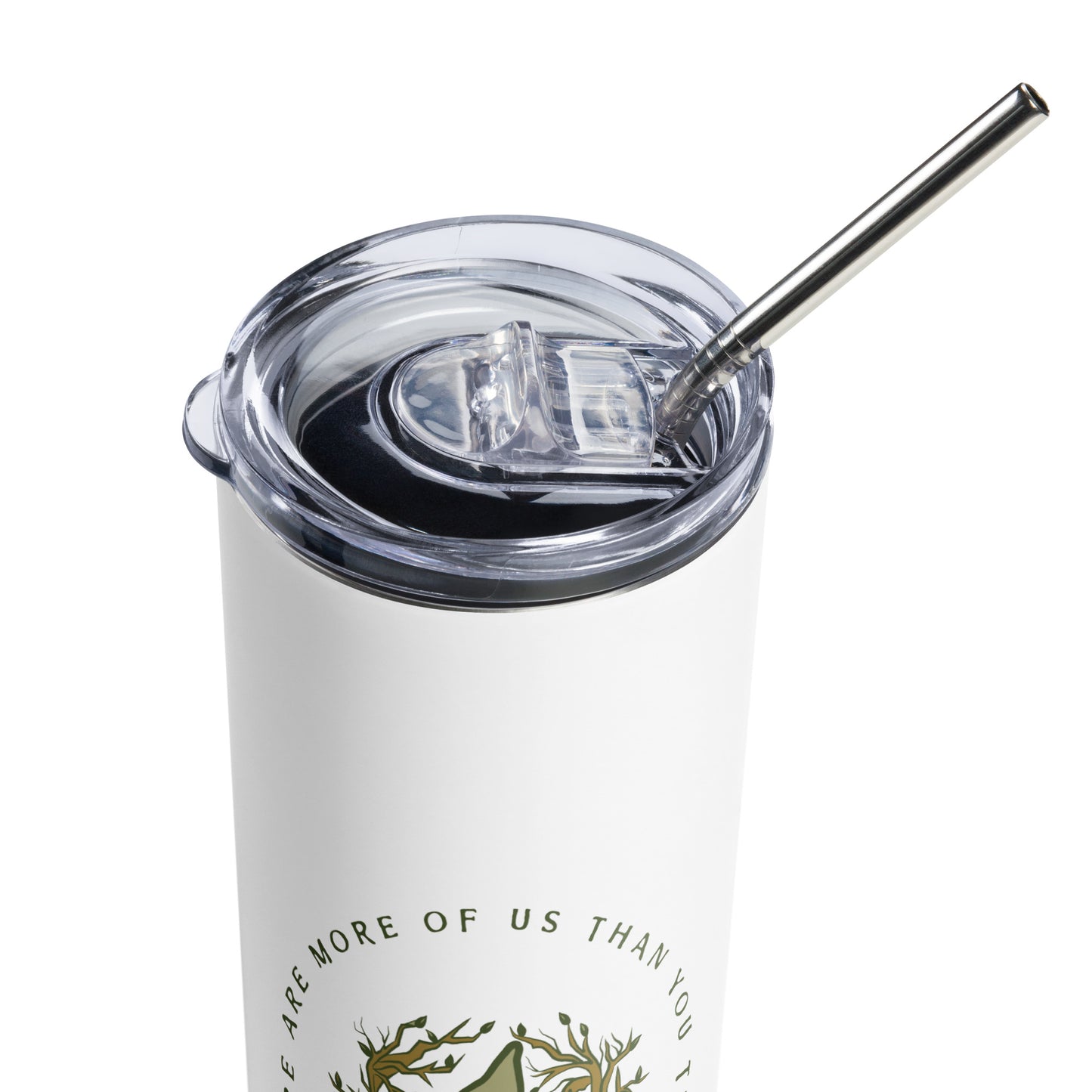 There are More of us then you Think Stainless steel tumbler - Witchy Kitchens