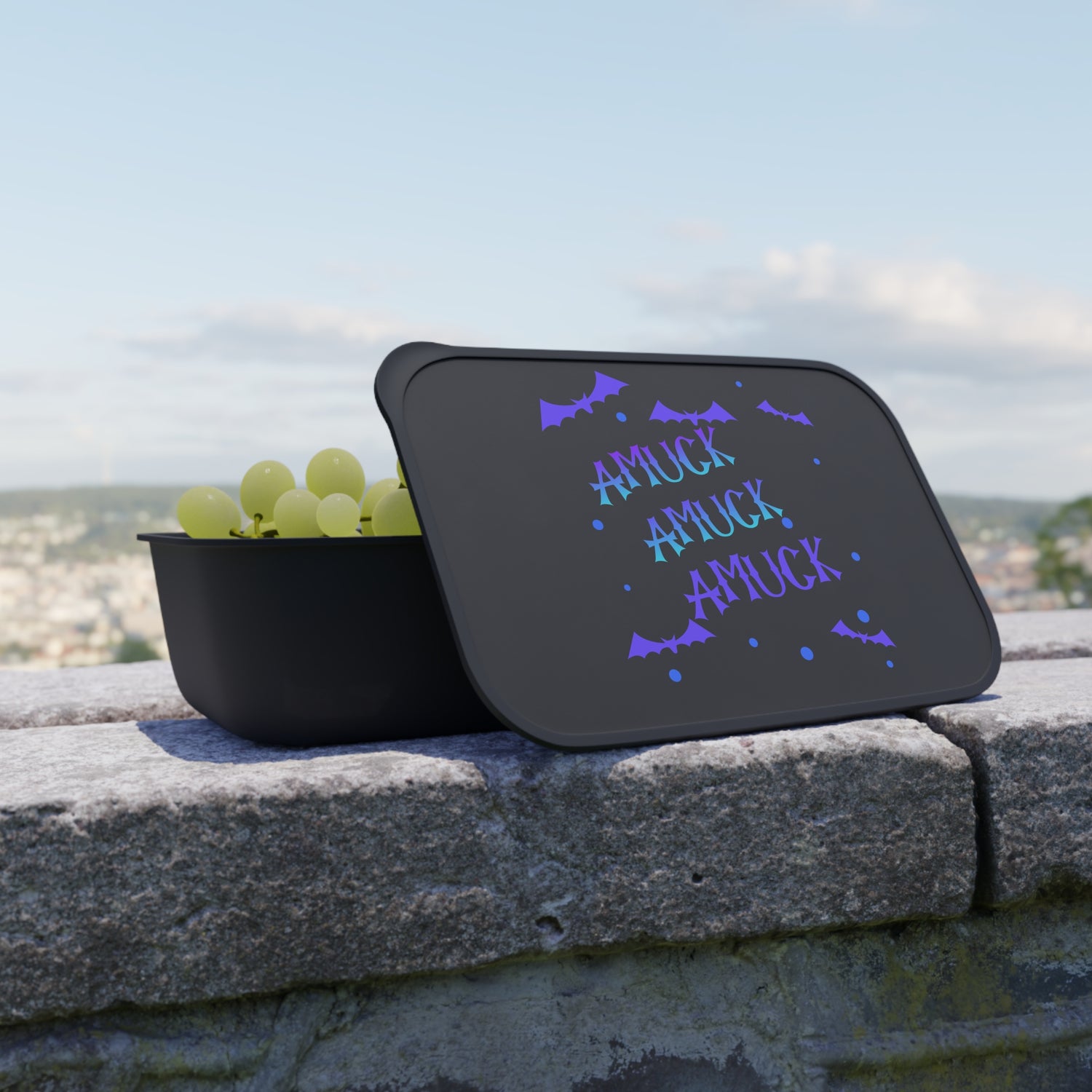 Bento Box — "Amuck Amuck Amuck"  Lunch Container - Witchy Kitchens