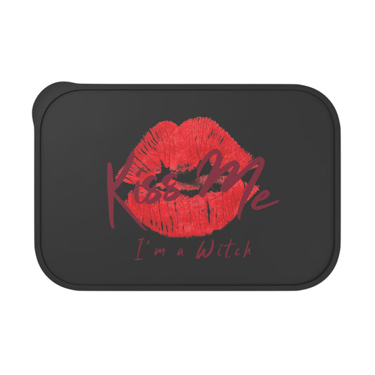 Bento Box- Kiss Me I'm A Witch Lunch Container - Witchy Kitchens
