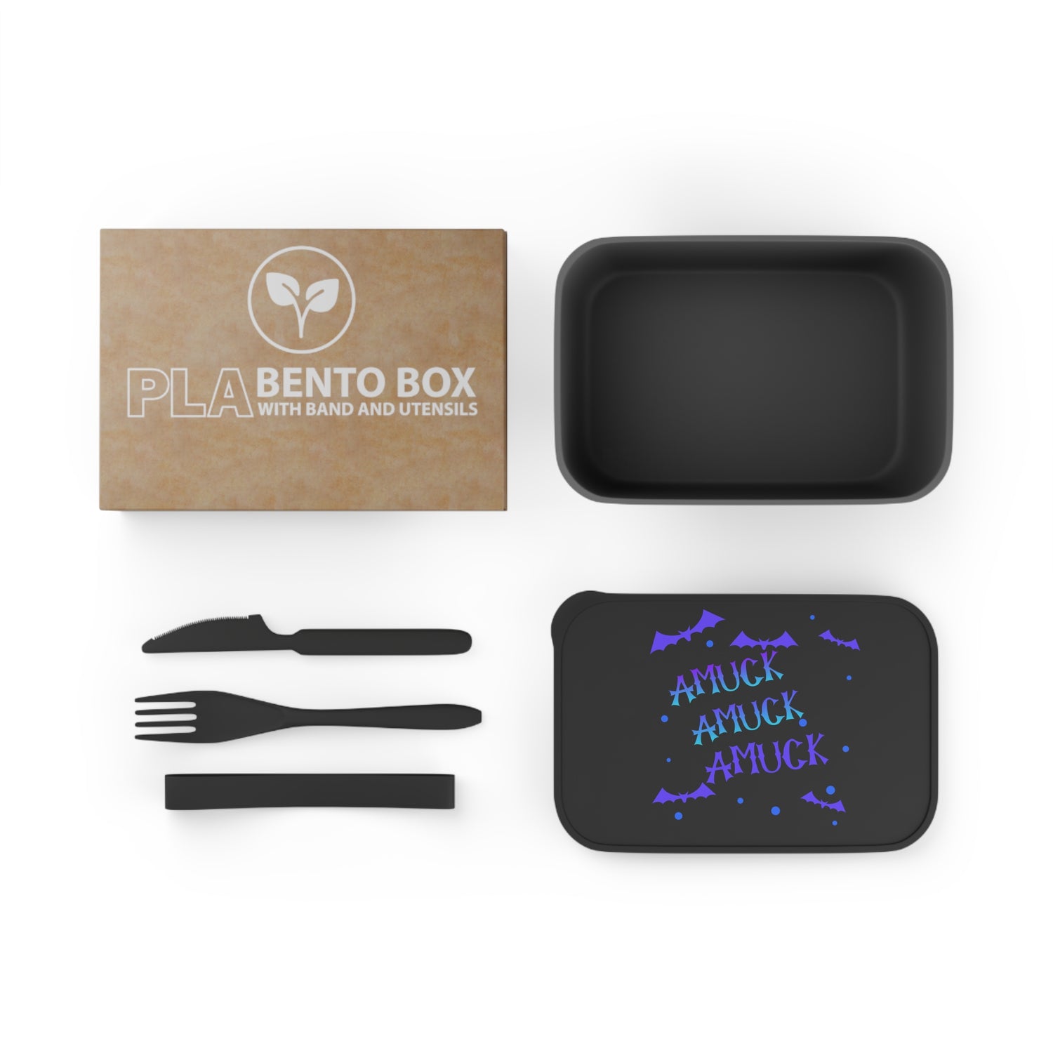 Bento Box — "Amuck Amuck Amuck"  Lunch Container - Witchy Kitchens