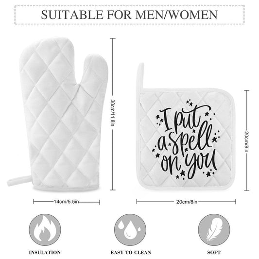 I Put a Spell on You Oven Mitts & Pot Holder Set of 3