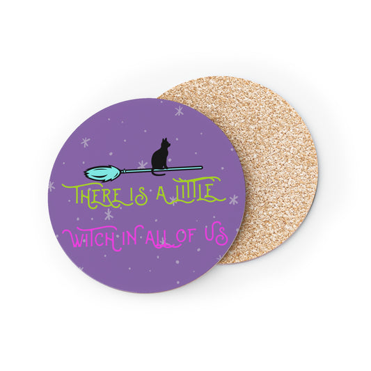 There is a Little Witch in All of Us Coasters - Witchy Kitchens