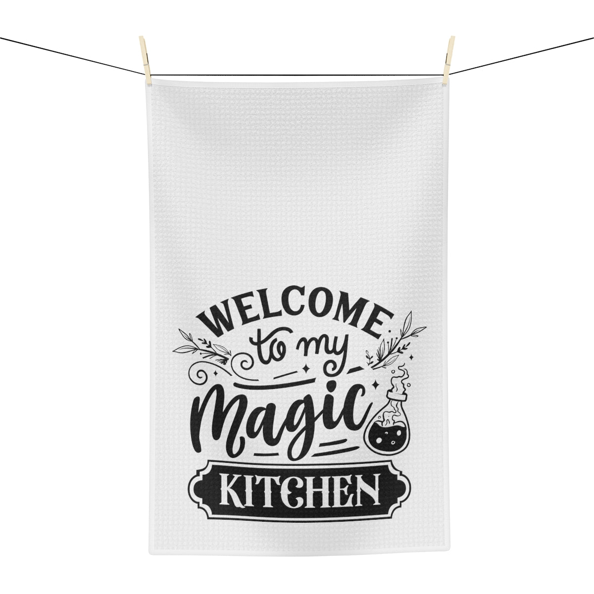 Magic Kitchen Tea Towel - Witchy Kitchens