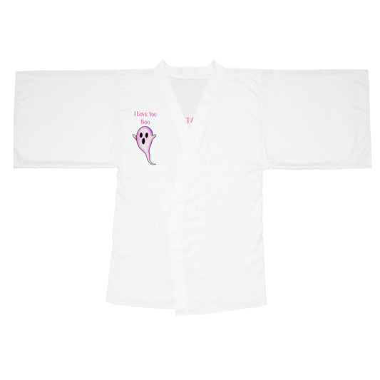 I Love You Boo White Robe - Witchy Kitchens