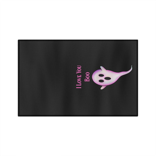 Black Boo Tea Towel - Witchy Kitchens