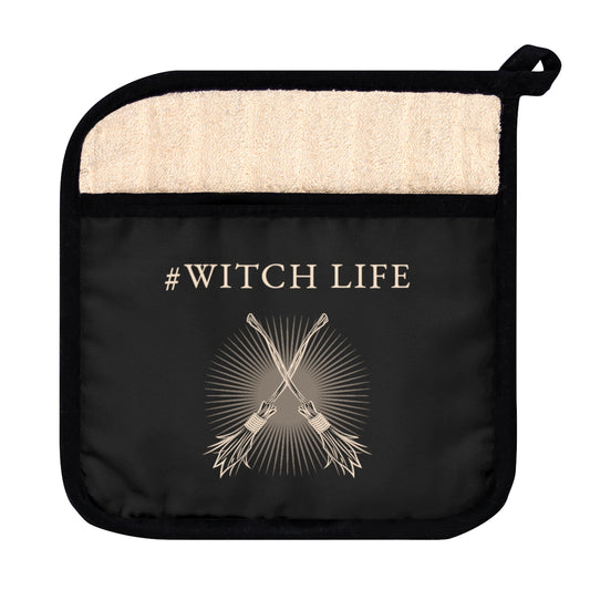 #Witch Life Pot Holder with Pocket