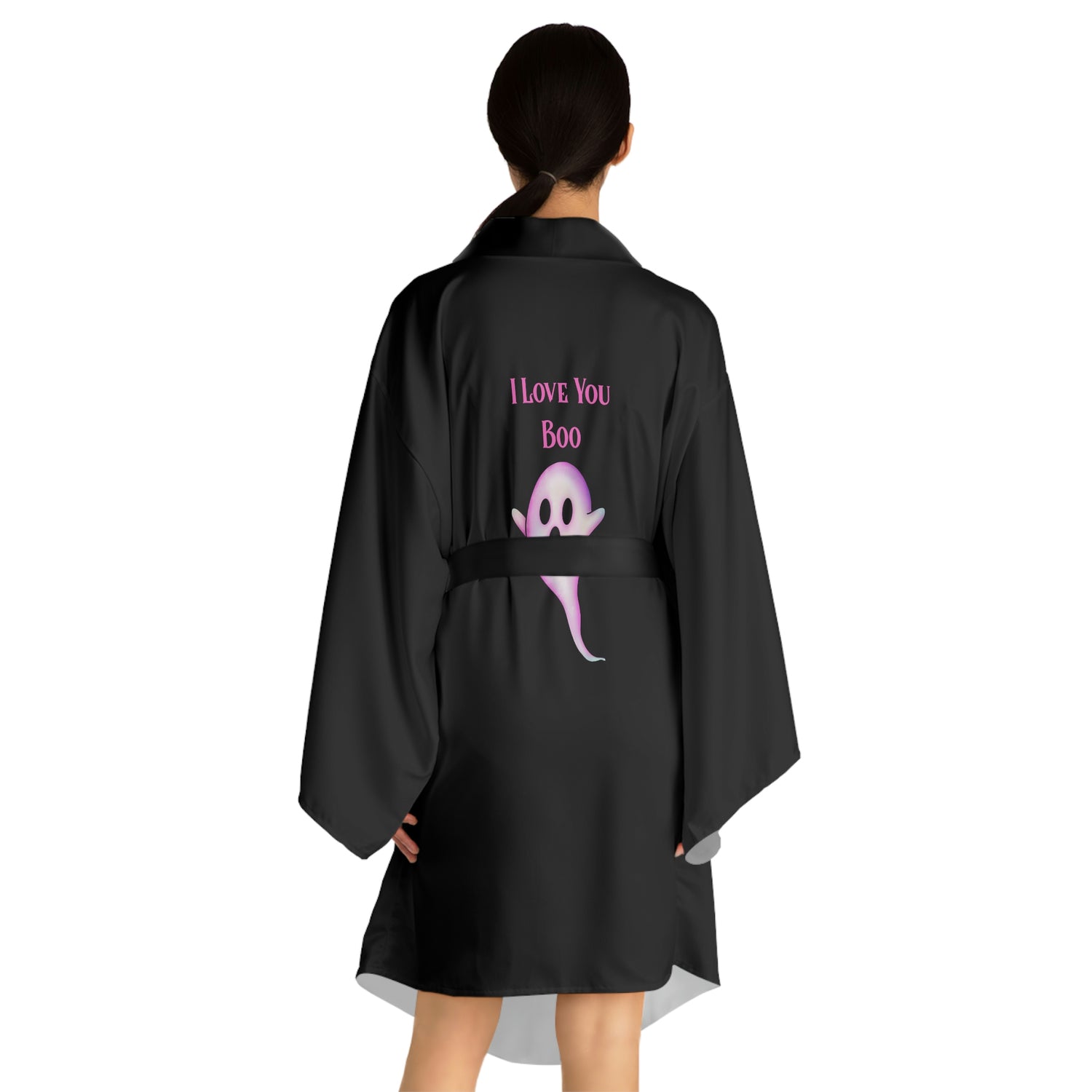 I Love You Boo Black Robe - Witchy Kitchens