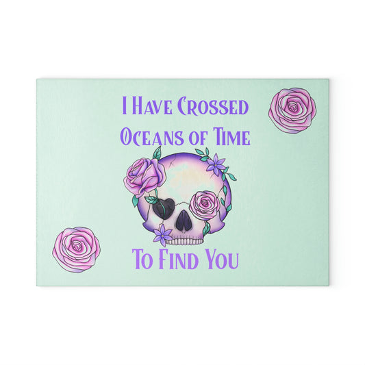 Oceans Glass Cutting Board - Witchy Kitchens