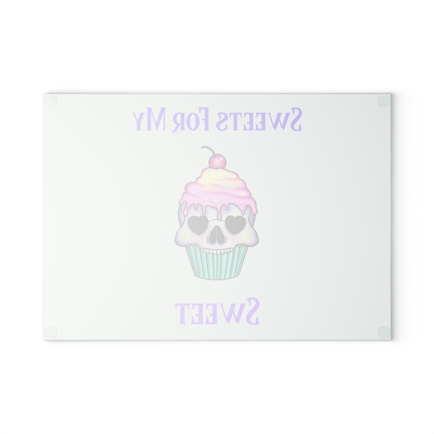 Sweets Glass Cutting Board - Witchy Kitchens