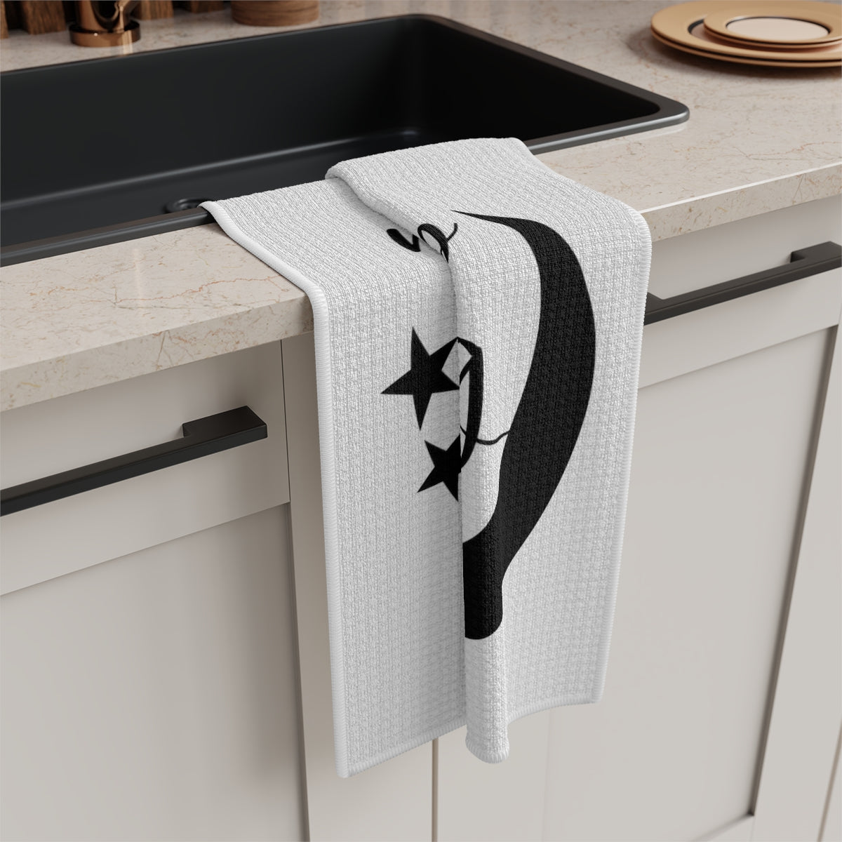 Never Stop Looking Up Tea Towel - Witchy Kitchens