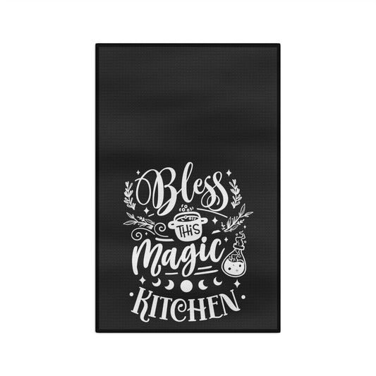 Bless This Magic Kithen Tea Towel - Witchy Kitchens
