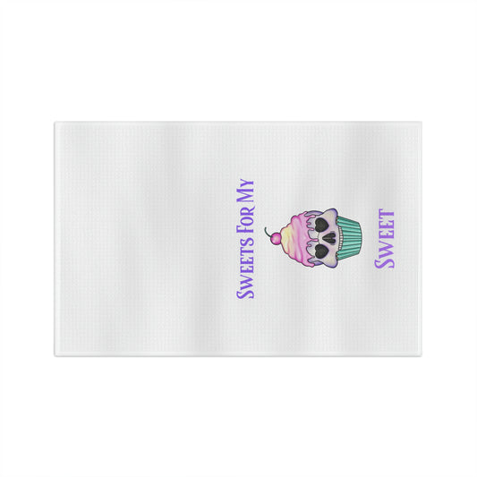 White Sweets Tea Towel - Witchy Kitchens
