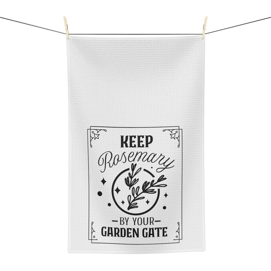 Rosemary Tea Towel - Witchy Kitchens