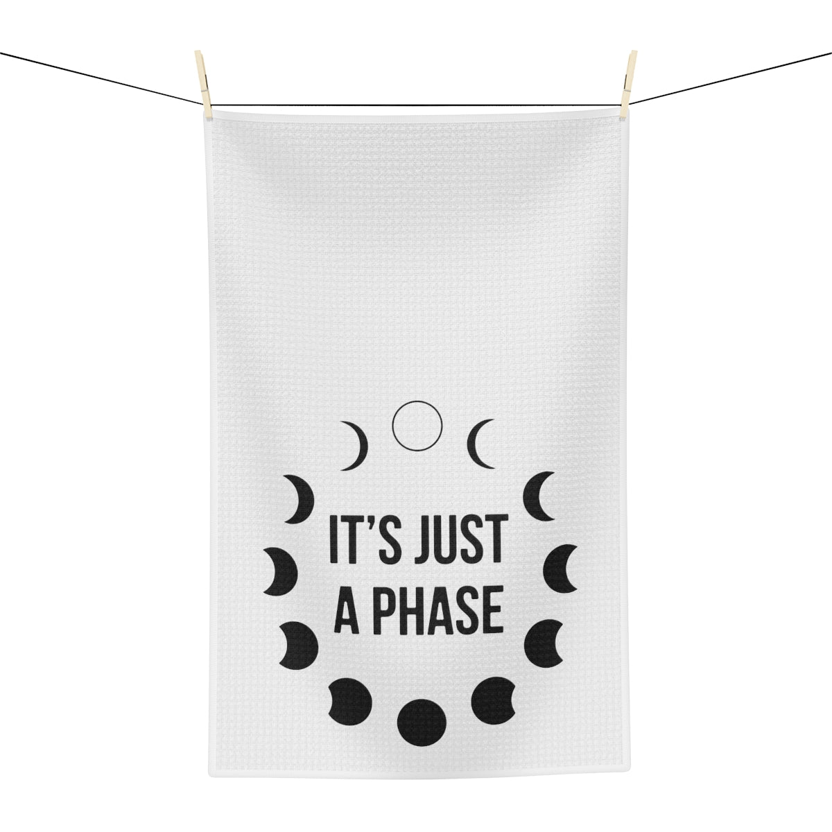 It's Just a Phase Tea Towel - Witchy Kitchens