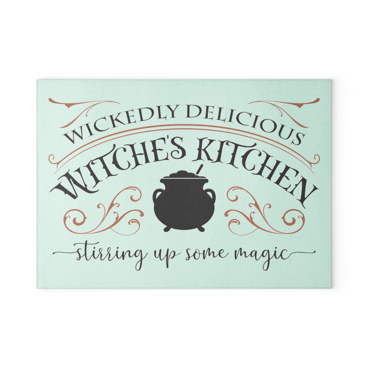 Wickedly Delicious Glass Cutting Board - Witchy Kitchens