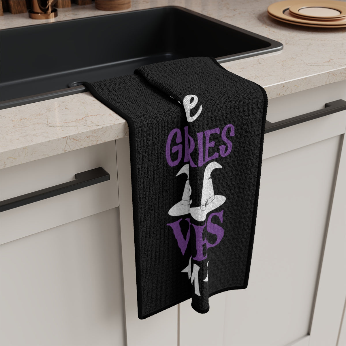 All The Great Stories Tea Towel - Witchy Kitchens