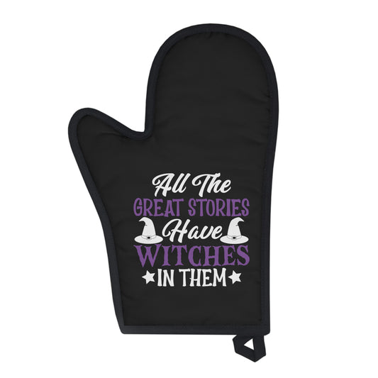 Great Stories Oven Glove - Witchy Kitchens
