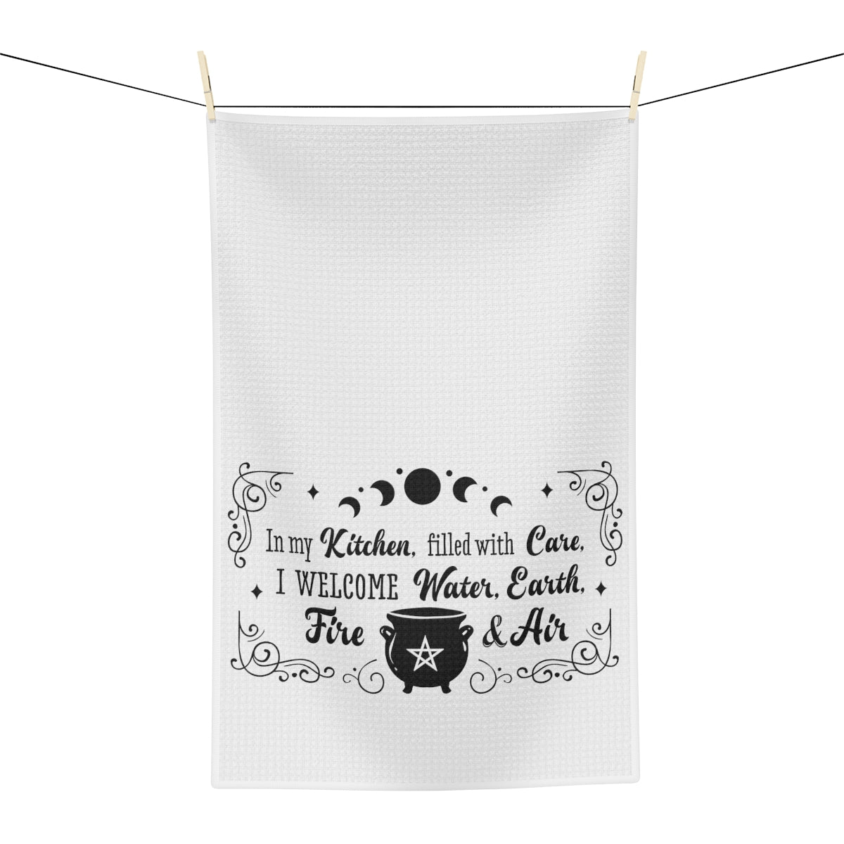 I Welcome Tea Towel - Witchy Kitchens