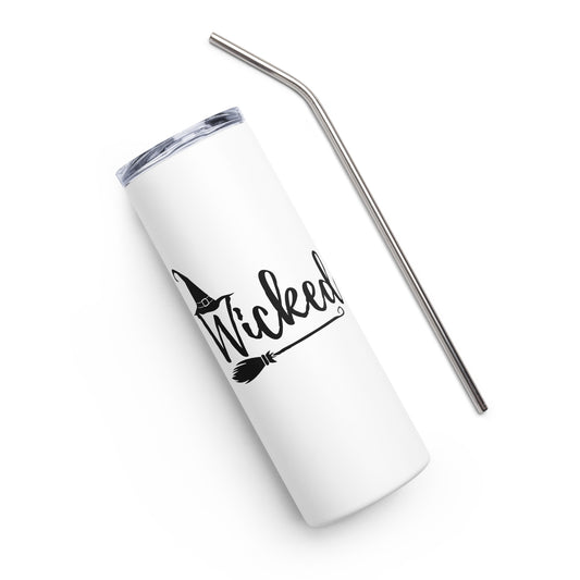 Wicked Stainless steel tumbler - Witchy Kitchens